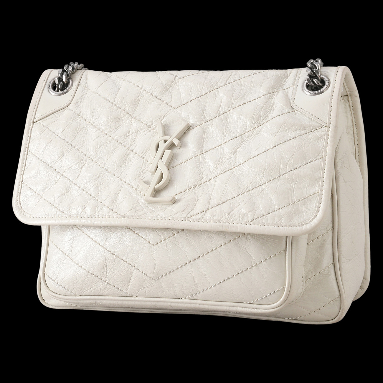 YVES SAINT LAURENT(USED)생로랑 633158 니키 미디움 백